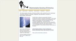 Desktop Screenshot of electrostatics.org