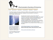 Tablet Screenshot of electrostatics.org